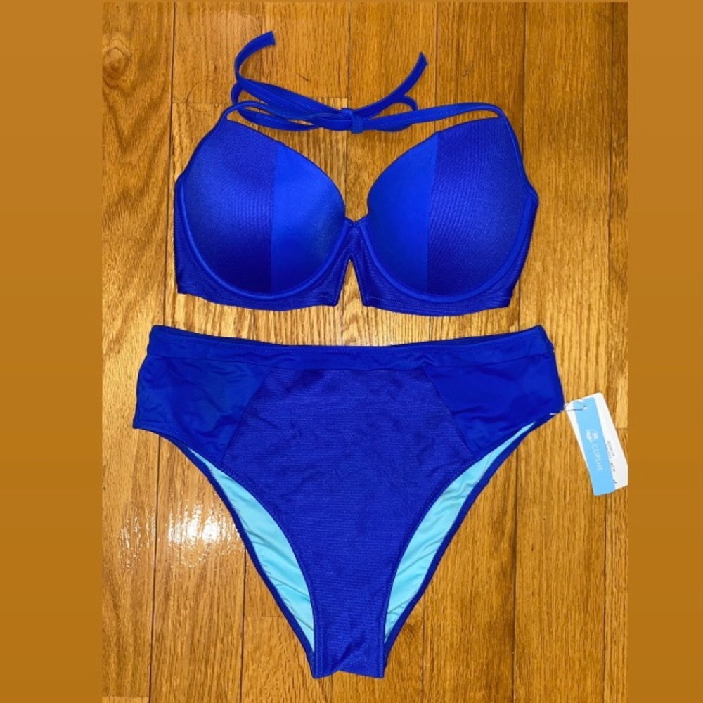 Royal Blue Bikini Set